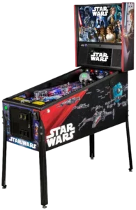 Flipper Star Wars édition pro vu de côté